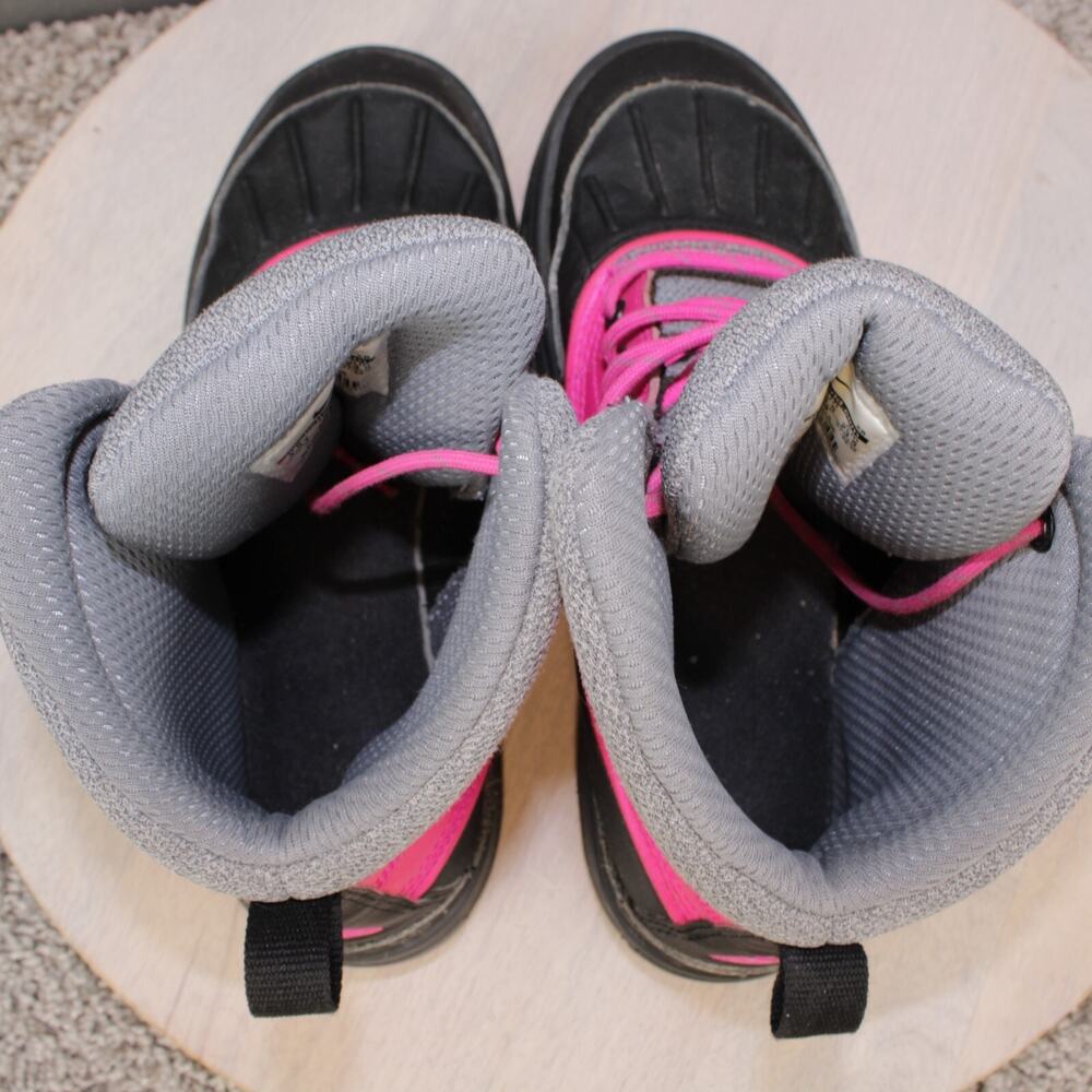 Nike ACG Winter Boots Youth 4.5Y Womens 6 Pink Gray Duck Boots - Picture 8 of 9